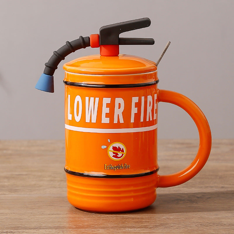 Quirky Fire Extinguisher Mug