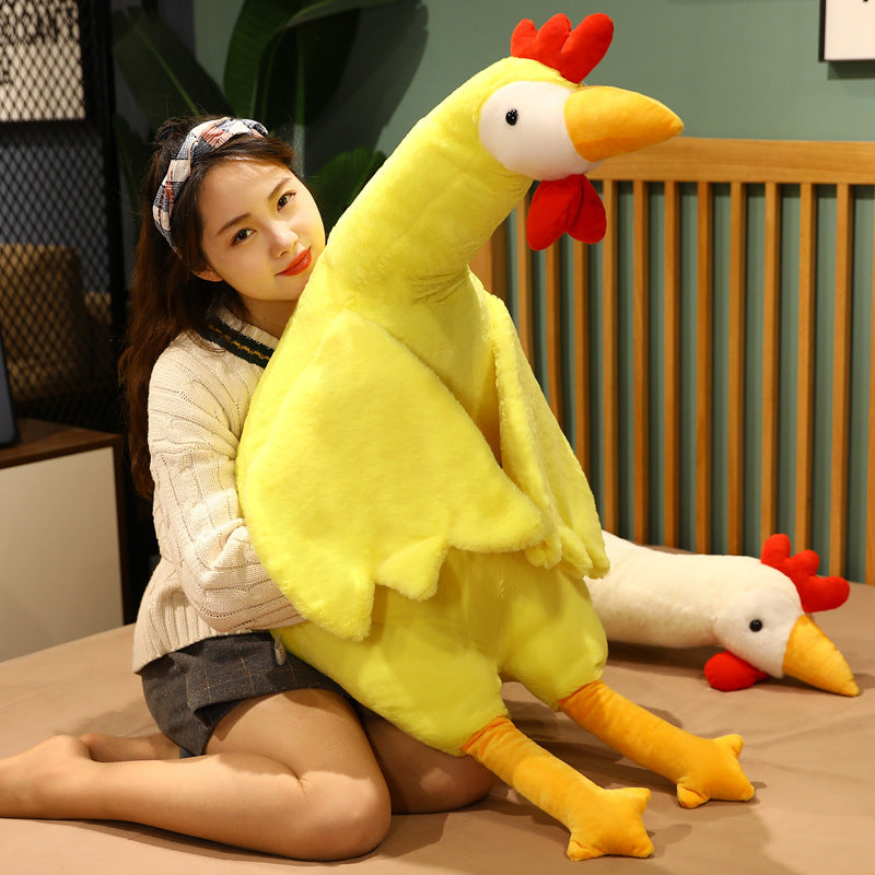 Giant Huggable Chicken Plushie