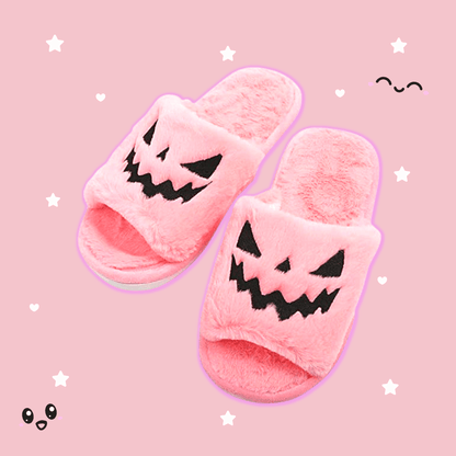 Spooky Snuggles Halloween Slippers