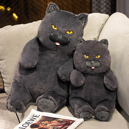 Giant Mad Cat Plush | Angry Cat Plushies - Goodlifebean