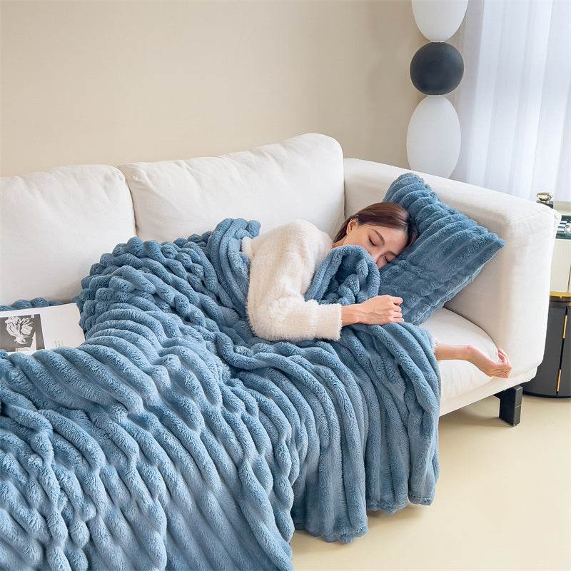 Kuscheldecke: Luxuriöse beschwerte Winterdecke – Goodlifebean