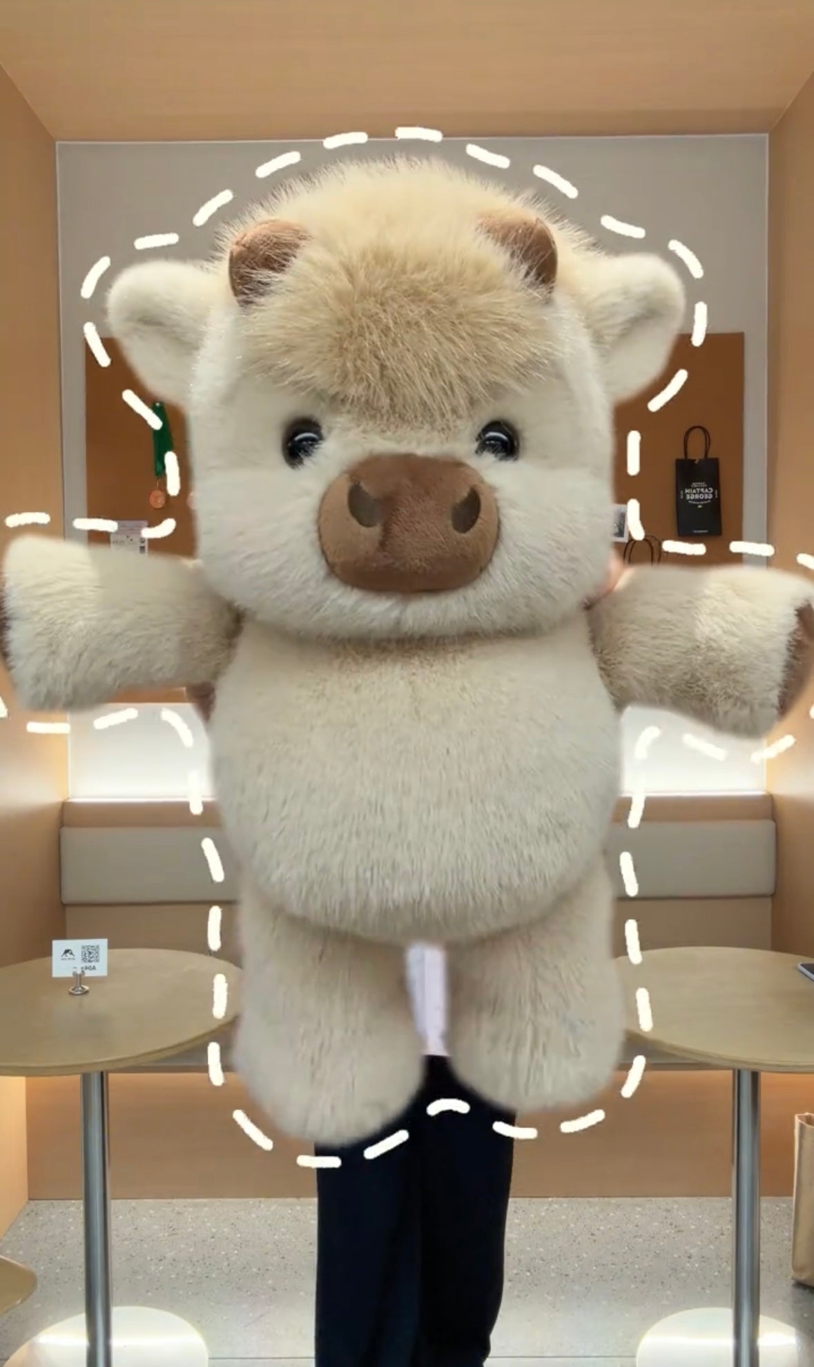 Chubby Highland Cow Plushie