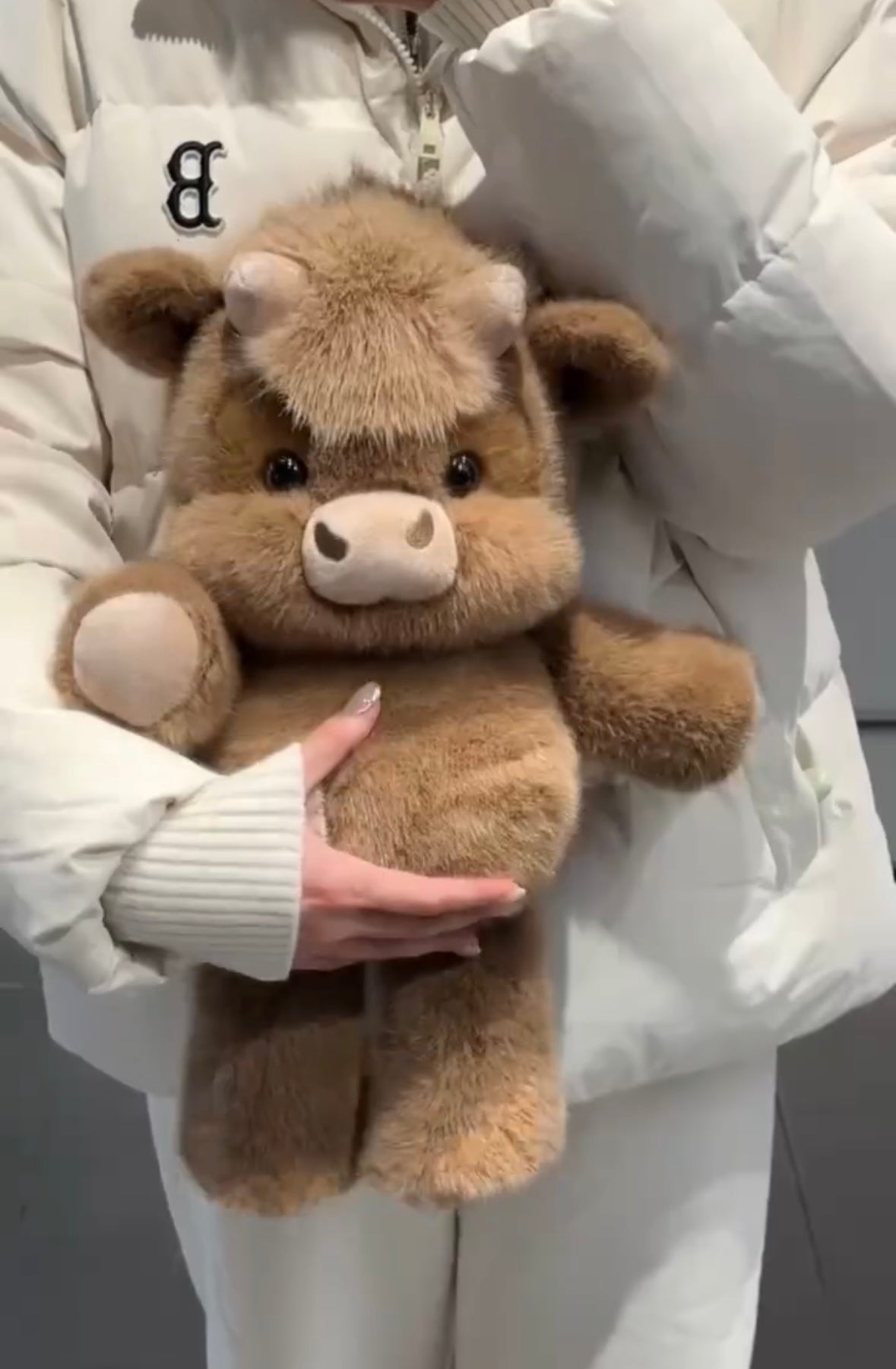 Chubby Highland Cow Plushie