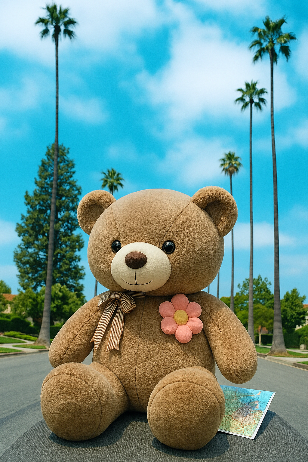 BlossomBear: Life Size Teddy Bear(4.5 ft)