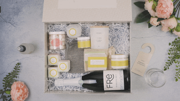 Congratulations gift basket, Celebration gift box by Lizush - Goodlifebean