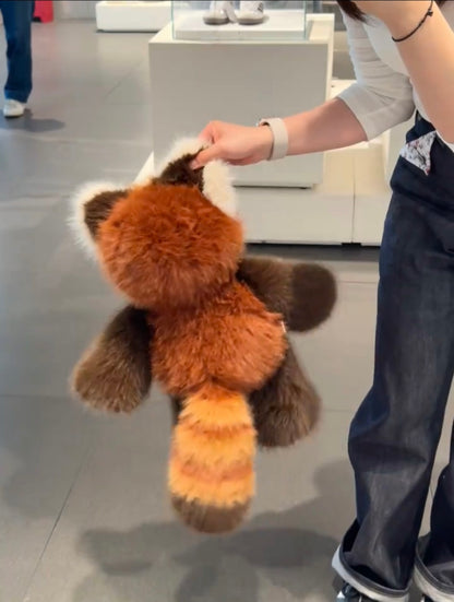 Rosty der Rote Panda Plüschtier | Seltener Stofftier Roter Panda