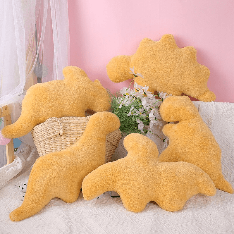 Chicken nugget top stuffed animal