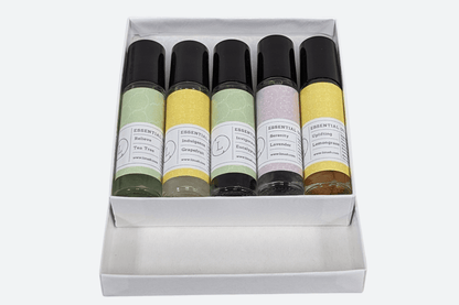 Earth & Elements Crystal Roll-Ons | Set of 5 - Goodlifebean