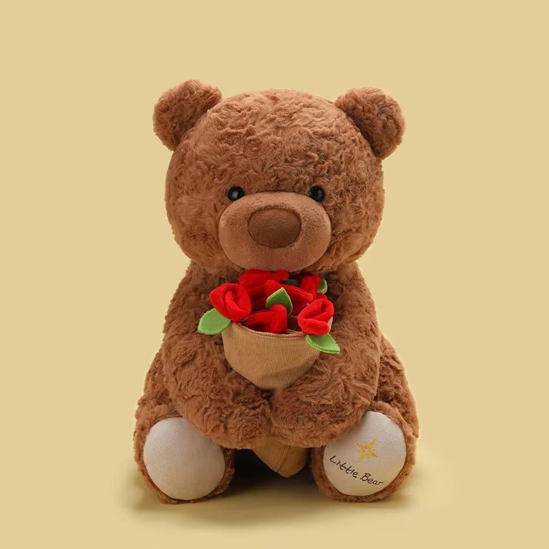 Florian – Adorable Kawaii Rose Teddy Bear for Her | Best Long - Distance Gift - Goodlifebean product_type