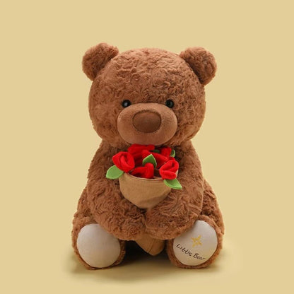 Florian – Adorable Kawaii Rose Teddy Bear for Her | Best Long - Distance Gift - Goodlifebean product_type