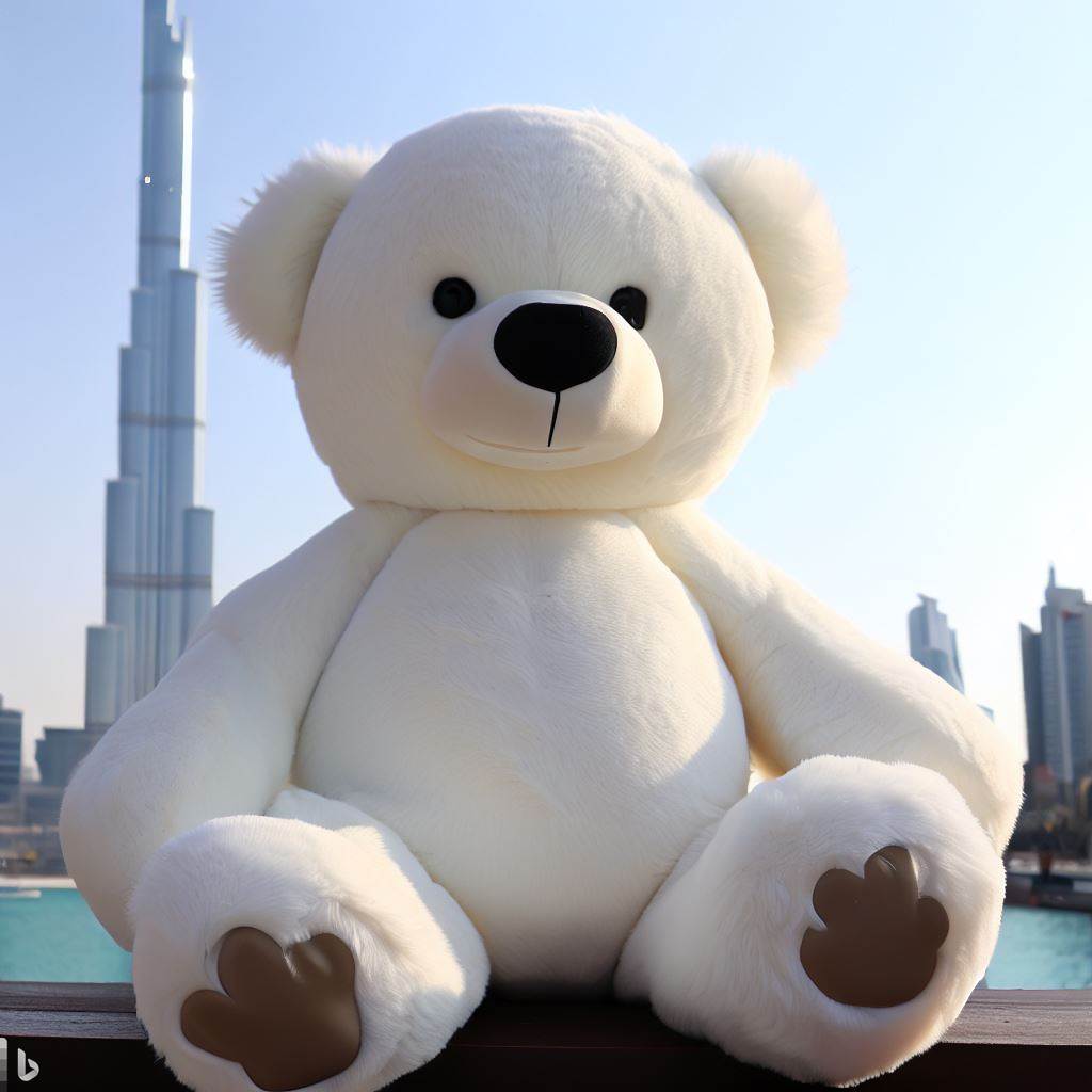 White Teddy Bear | Giant White Teddy Bear | Life Size White Teddy Bear | Goodlifebean 