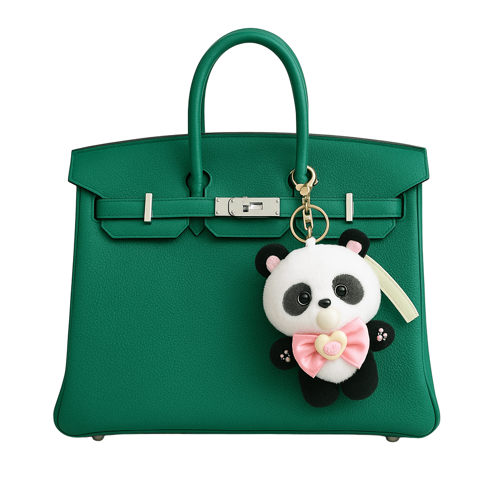 Bloop Keychains Bloop Bean™ – Kawaii Panda Plush Bag Keychain | Cute Panda Keychain ...
