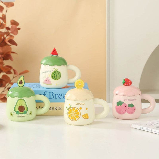 Tropical Treasures Ceramic Mug - Goodlifebean