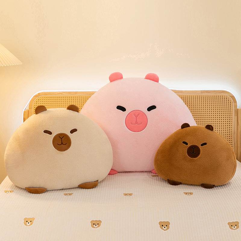 Chonky Kawaii Capybara Plushie | Stuffed Capybara Plush - Goodlifebean
