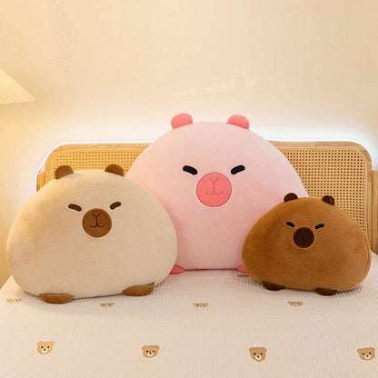 Chonky Kawaii Capybara Plushie | Stuffed Capybara Plush - Goodlifebean