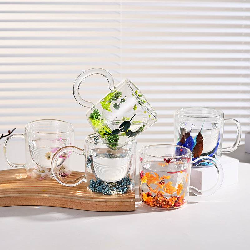 Dried Leaves Aesthetic Mug - Goodlifebean