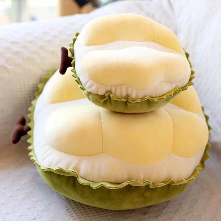 Cute Durian Plushie | Stuffed Durian Plush.