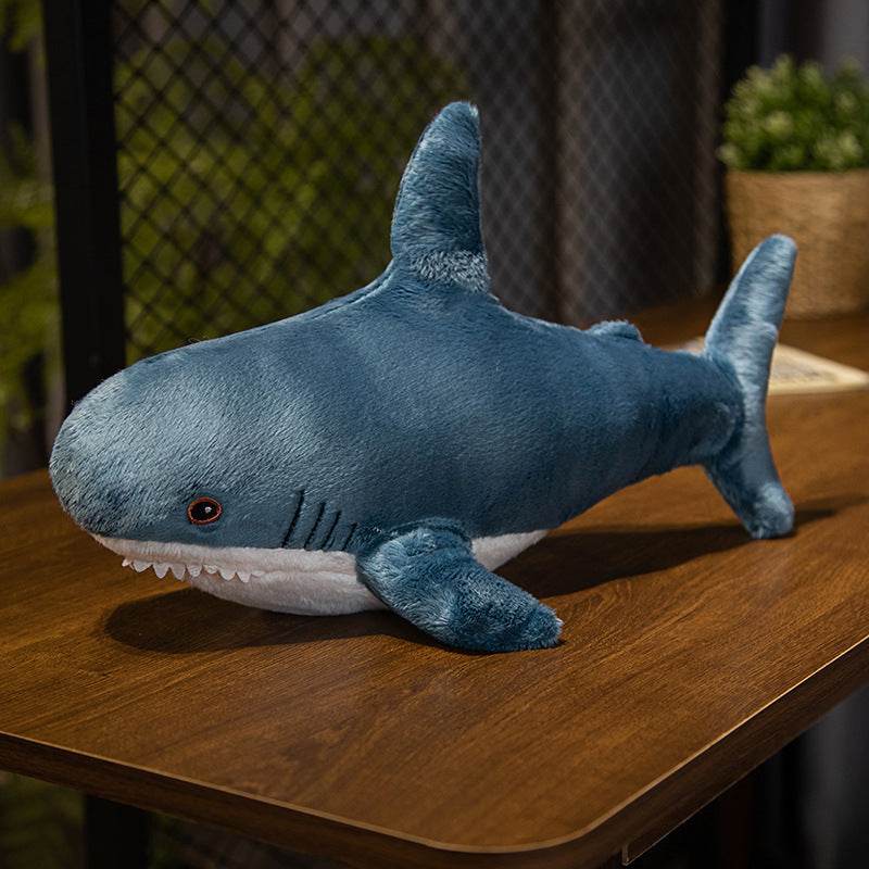 MegaJaws: Giant 5ft Shark Plushie | Big Stuffed Shark - Goodlifebean