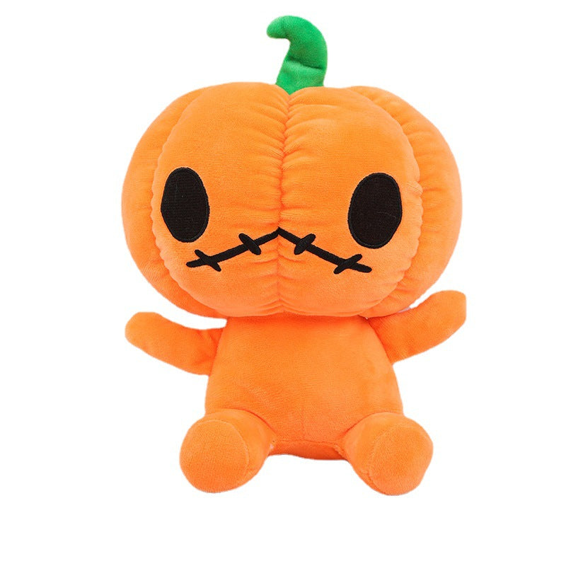 Cuddle Patch: Cute Pumpkin Doll Halloween Plushie