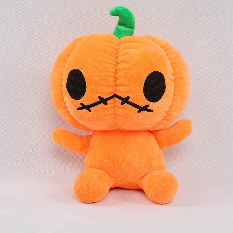 Cuddle Patch: Cute Pumpkin Doll Halloween Plushie