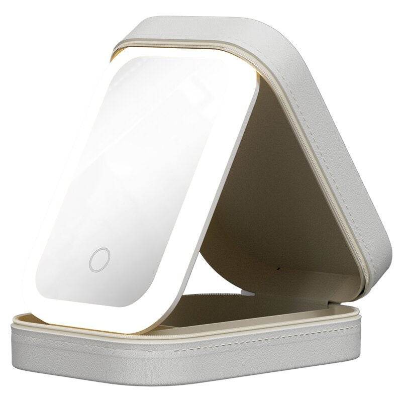 Luxe Makeup Organizer with Mirror - Goodlifebean
