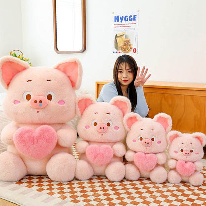 Squiggle: Giant Lovely Stuffed Pig Plushie - Goodlifebean