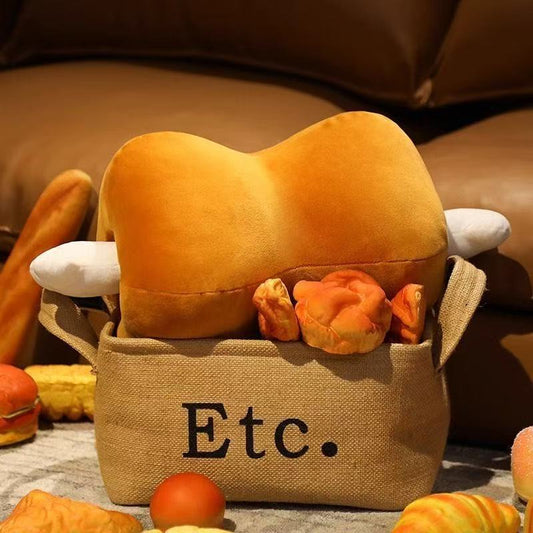 Shop Meat In Bones Funny Plushie | Chicken Leg Plushie - Goodlifebean Plushie | Stuffed Animal