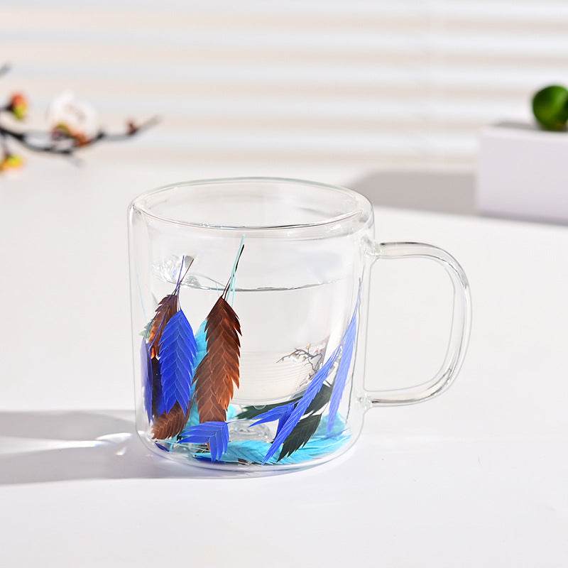 Dried Leaves Aesthetic Mug - Goodlifebean