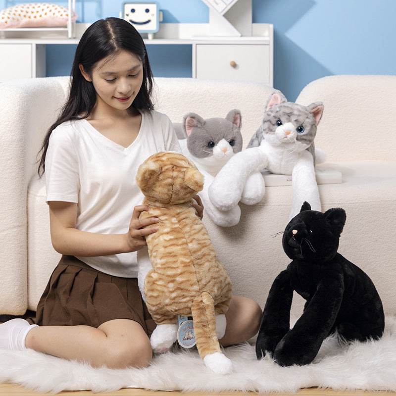Giant Stress-Relief Cat Plushie | Stuffed Animal Cat.