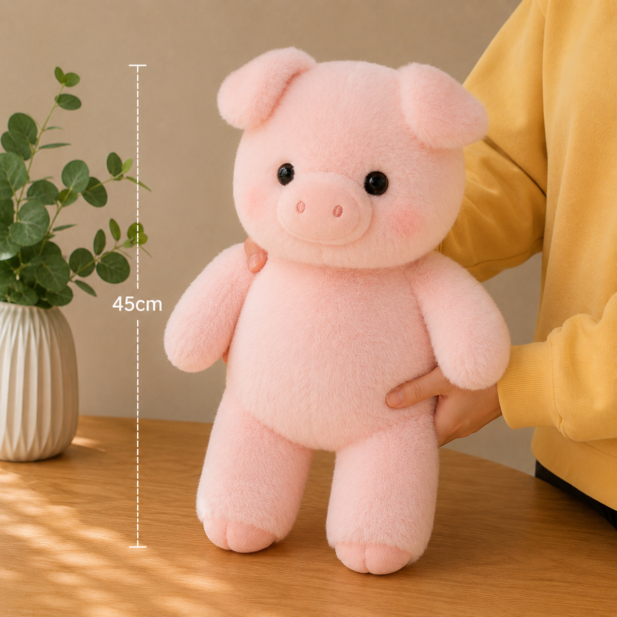 Blushie: Kawaii Piggy Plushie