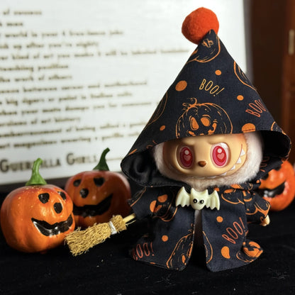 Handmade Rare Pumpkin Patch Labubu Outfit