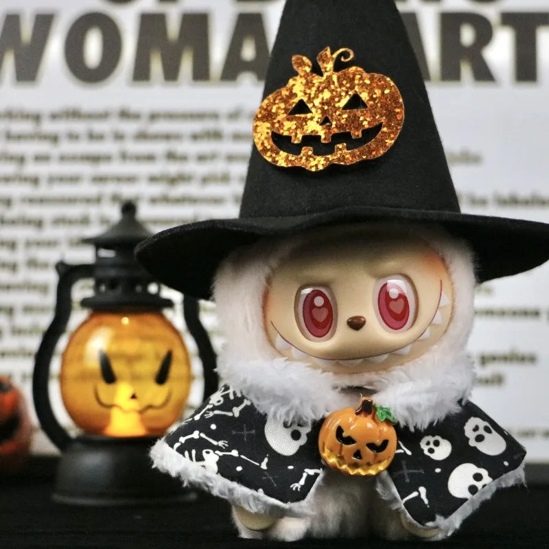 Handmade Rare Pumpkin Patch Labubu Outfit