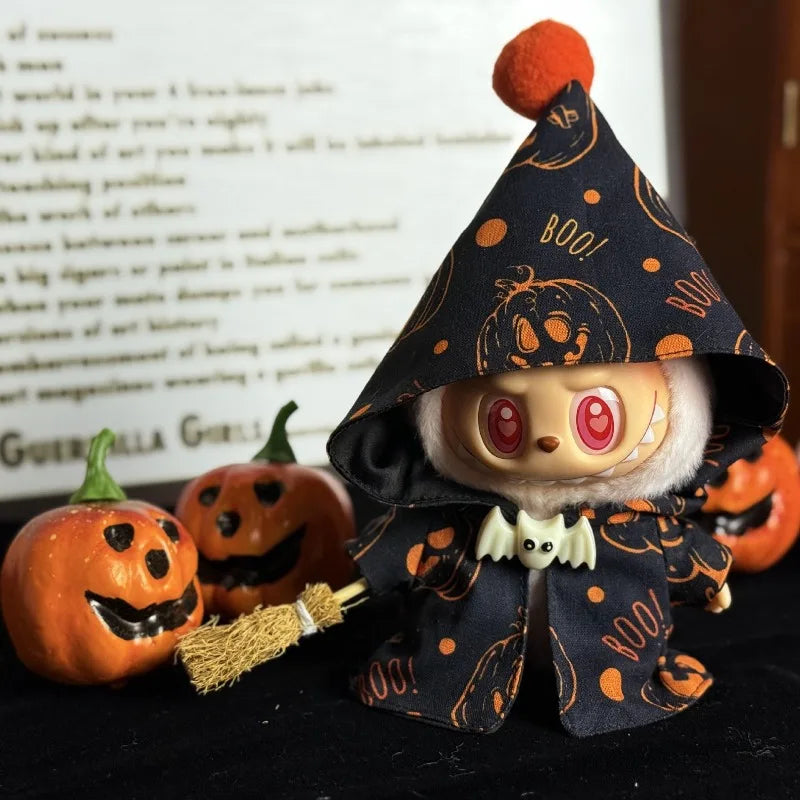 Handmade Rare Pumpkin Patch Labubu Outfit