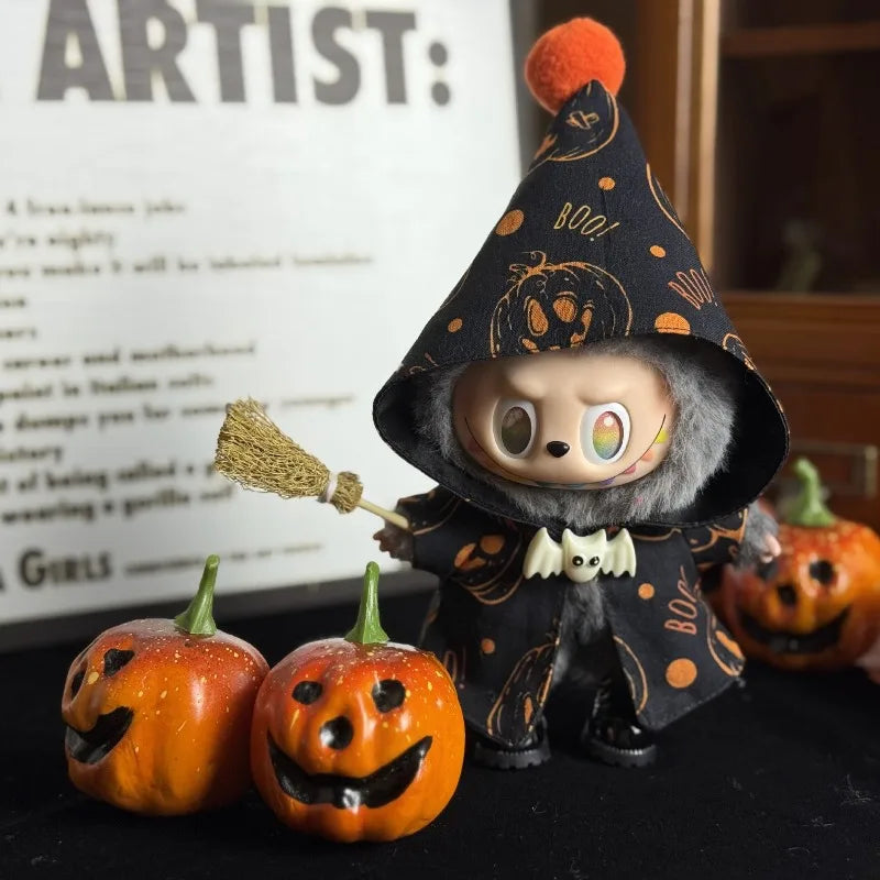 Handmade Rare Pumpkin Patch Labubu Outfit