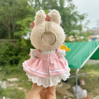 Handmade Labubu Sailor Moon Pink Dress with Accessories