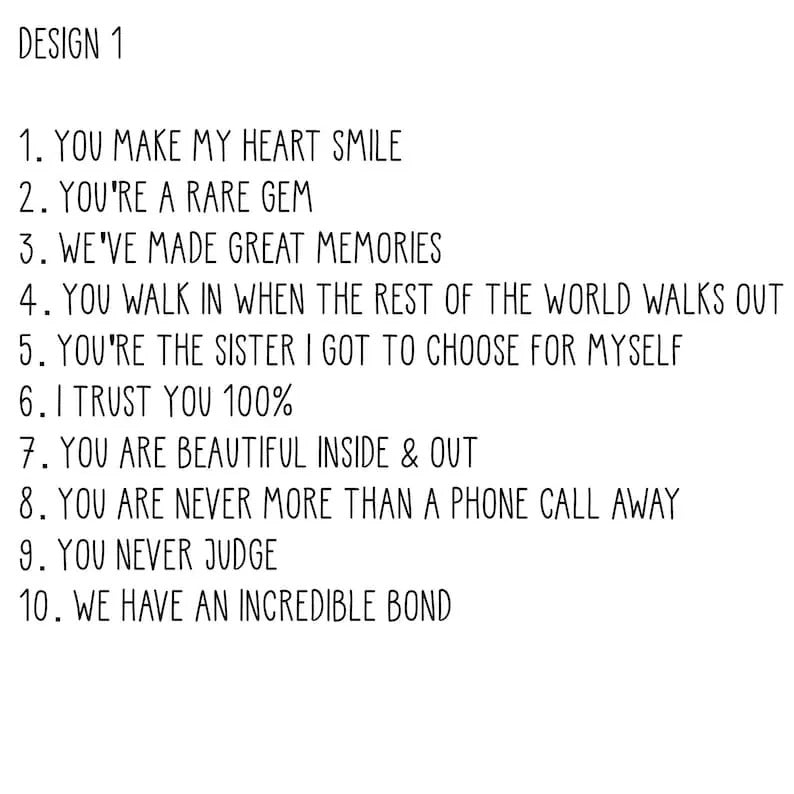 10 Reasons Why BFF Gift