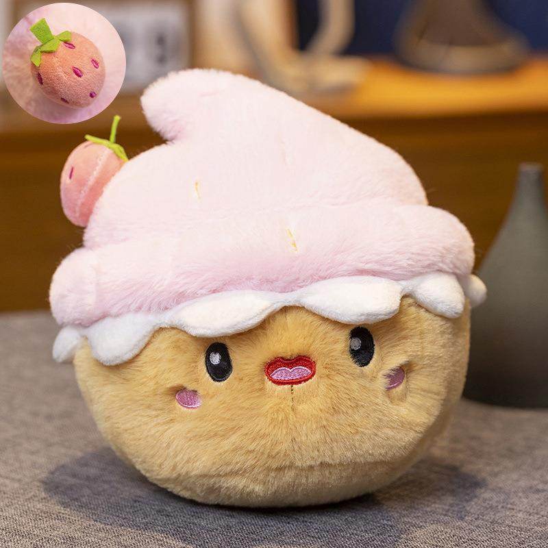 Cupkimo: Kawaii Birthday Cake Plushie - Goodlifebean