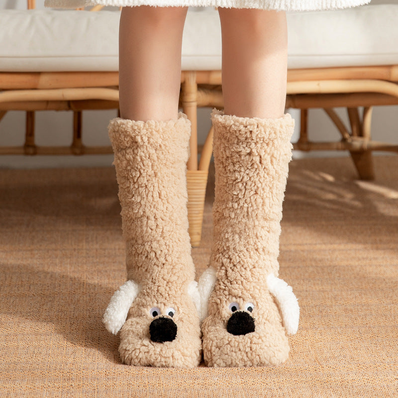 Warm FUZZY Plush Socks.
