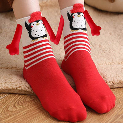 Shop Hand holding Christmas Socks - Shoes Goodlifebean Plushies | Stuffed Animals