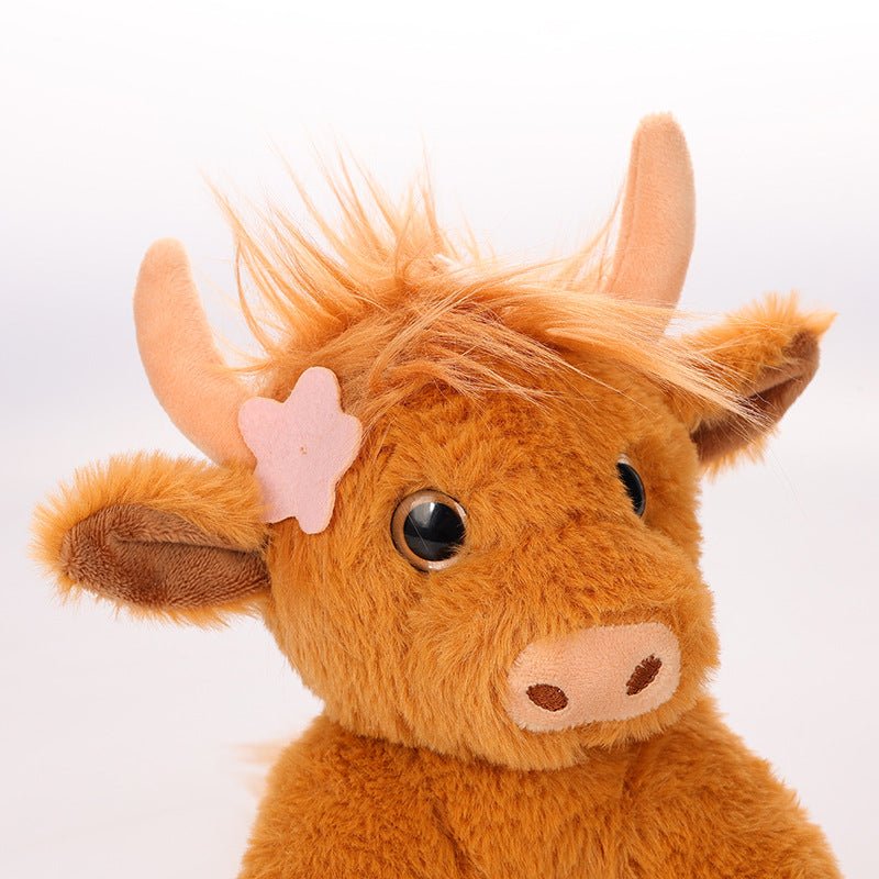 Scottish Mini Highland Cow Plushie - Goodlifebean product_type