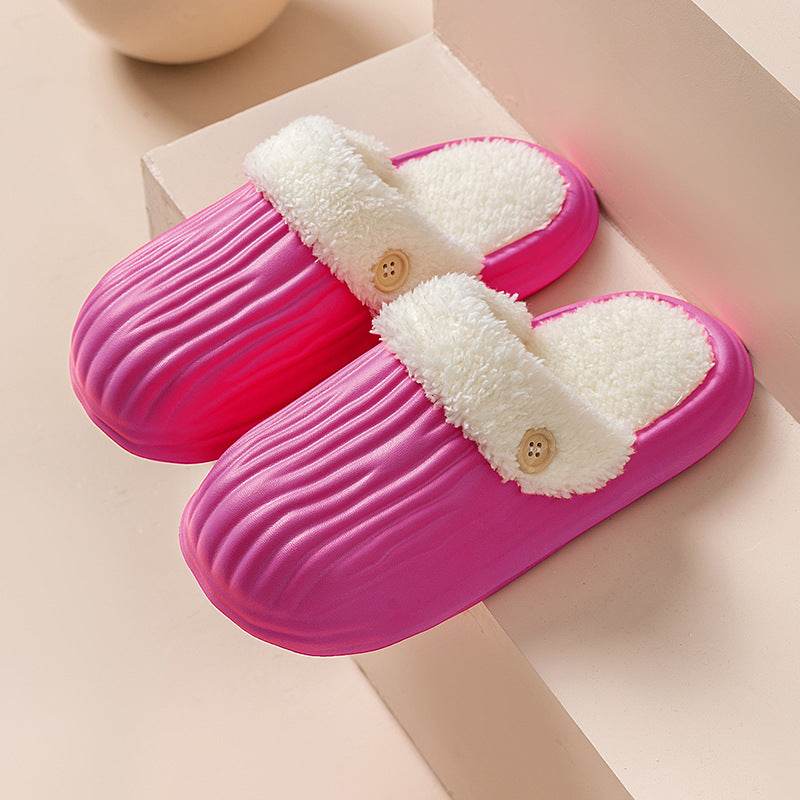 Shop CozySwap: Indoor-Outdoor Slippers with Detachable Fur - Shoes Goodlifebean Plushies | Stuffed Animals