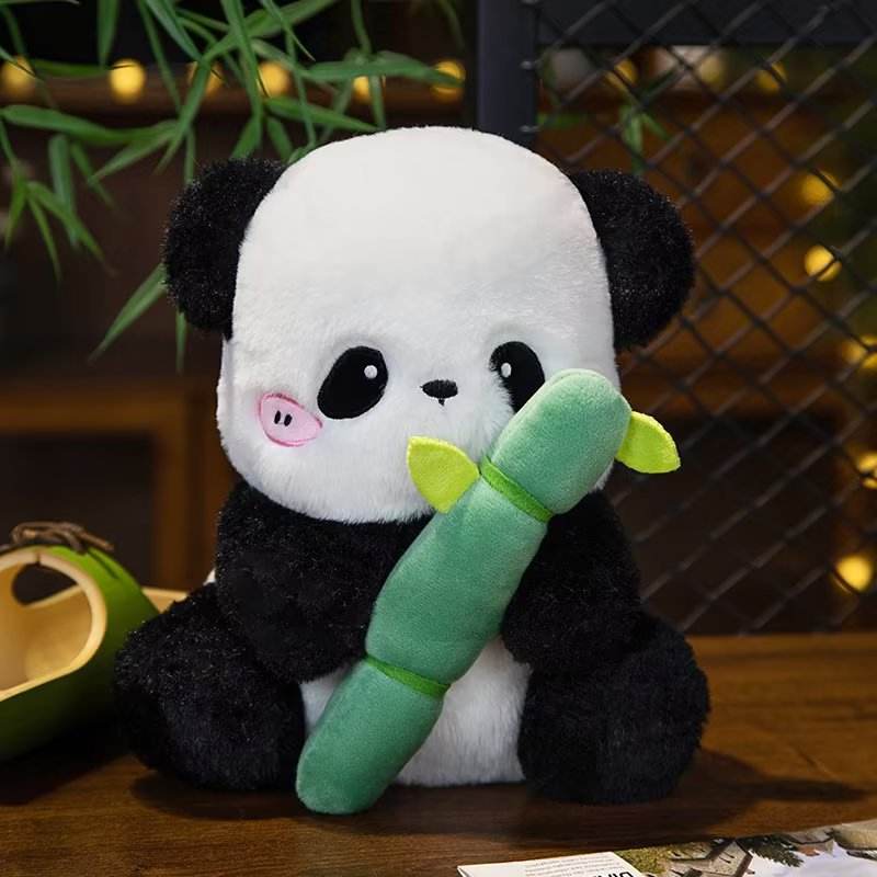 Shop Bamboozle: Surprise Panda Inside Bamboo Plushie - plush Goodlifebean Plushies | Stuffed Animals