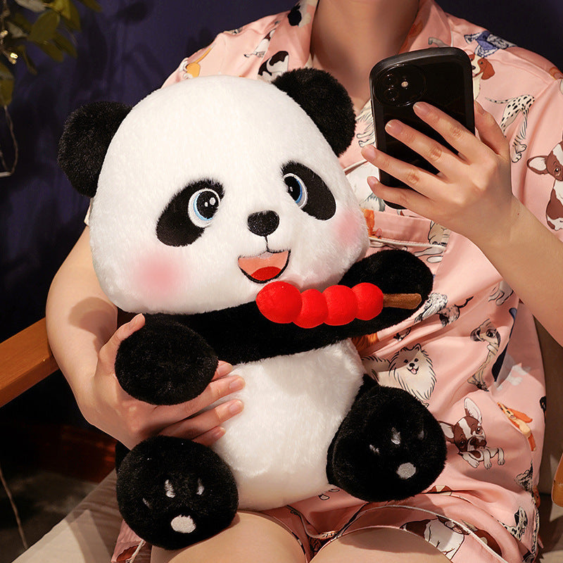 Shop Cherry Chomper Panda Plush - plush Goodlifebean Plushies | Stuffed Animals