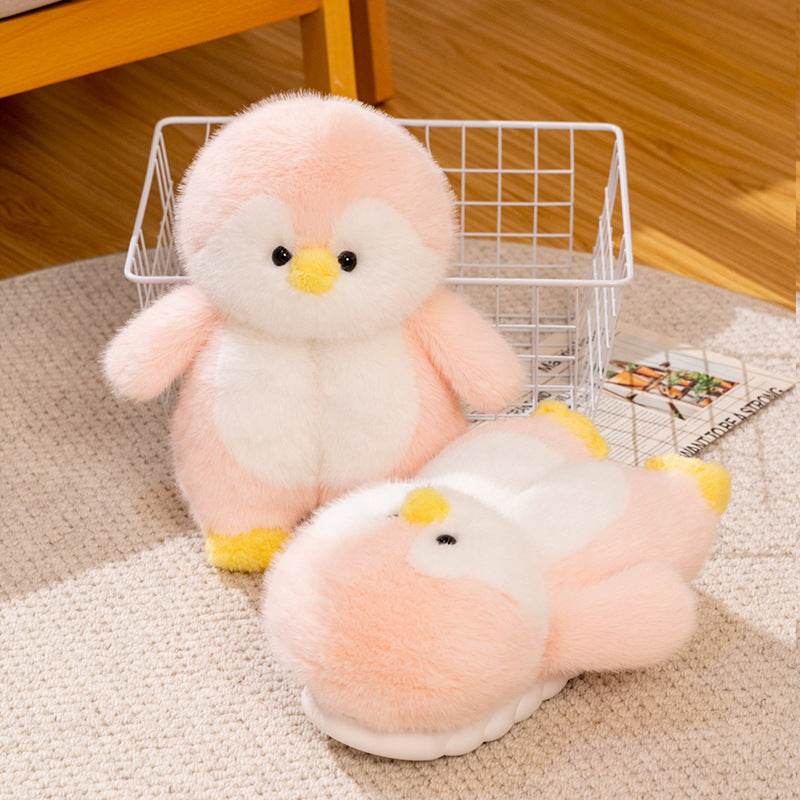 Happy Feet | Kawaii Penguin Plush Slippers - Goodlifebean