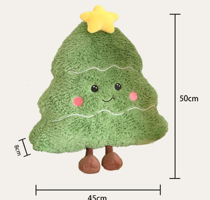 Shop Cute Christmas Tree Plushie - plush Goodlifebean Plushies | Stuffed Animals