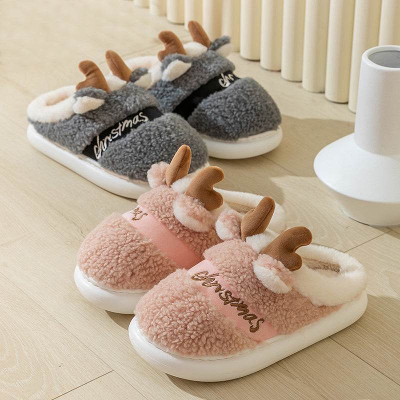 Santa's Snuggle Warm Fuzzy Slippers - Goodlifebean