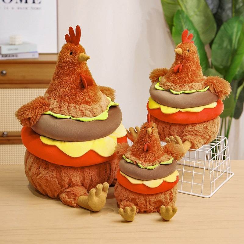Kawaii Chick’n’Cheese Chicken Plushie - Goodlifebean