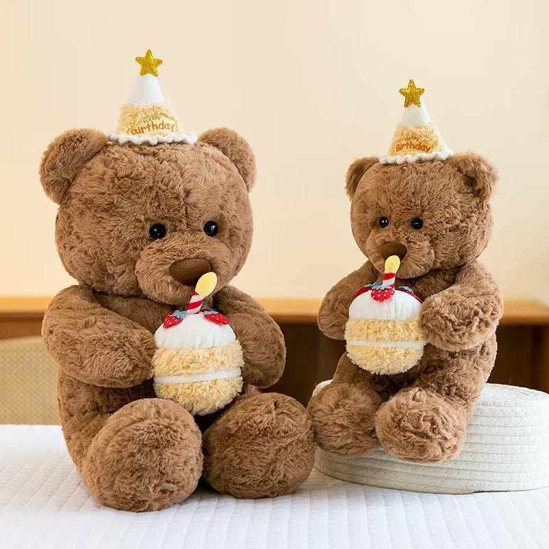 Confetti: Mini Brown Birthday Bear - Goodlifebean product_type