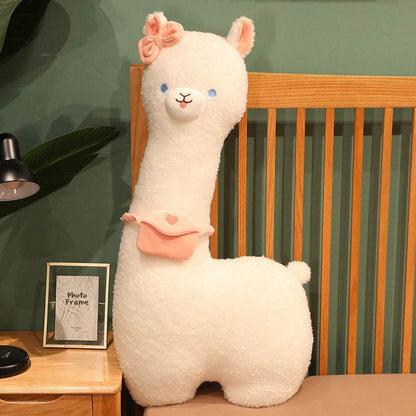 FluffyPaca: Kawaii Alpaca Plushie | Stuffed Animal Alpaca | Body Pillow Plush - Goodlifebean
