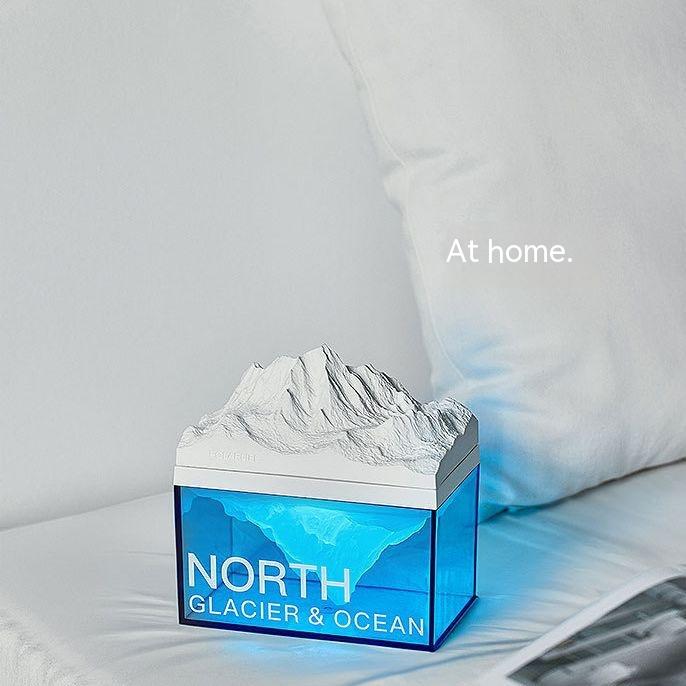 FrostAura™ Glacier Atmosphere Night Light